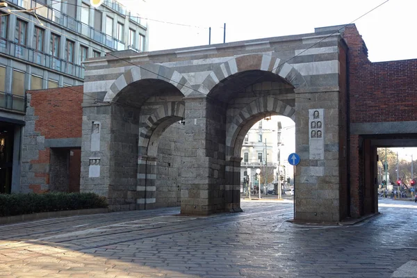 Porta Nuova, Puerta de Milán — Foto de Stock