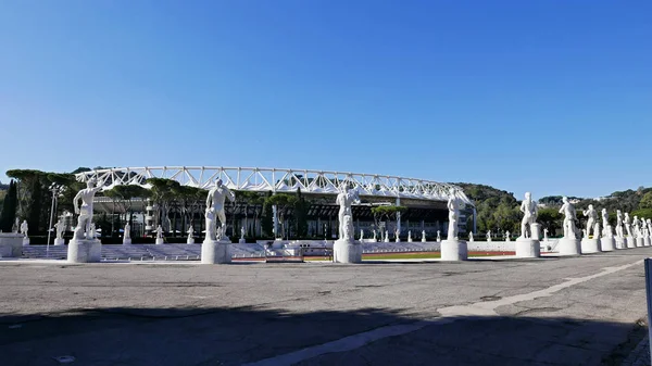 Stadio Dei Marmi sportovní komplex Řím — Stock fotografie