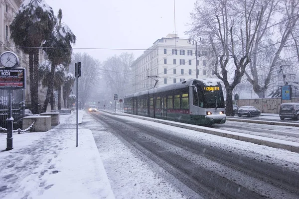 Neige à Rome — Photo