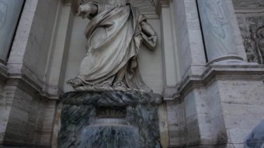 Quirinale bölge, Roma, İtalya'Fontana dell Acqua Felice, aka Musa çeşme,