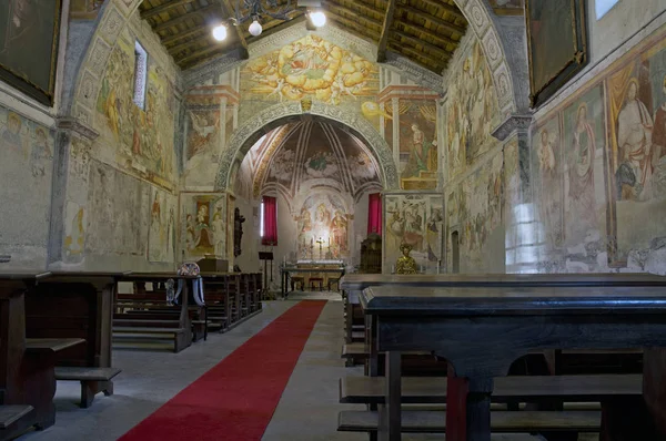 San Marco kerk in Varallo Sesia, Piemonte, Italië — Stockfoto