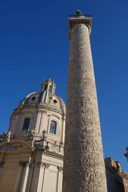 Trajan sütunu, Roma, İtalya