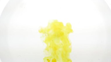 sarı renkli soyut resimsel sanatsal sıvı hareket