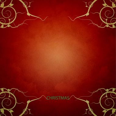 Kırmızı Noel arka plan
