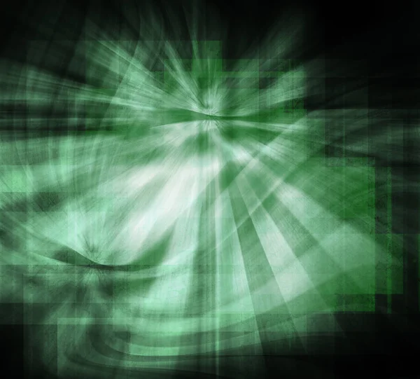 Grunge groene abstracte achtergrond — Stockfoto