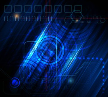 Soyut teknoloji arkaplanı