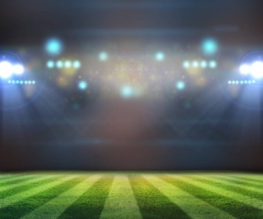 stadyum ışıkları gece ve Stadyumu