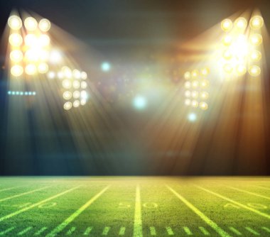 Amerikan Futbol Stadyumu 3D