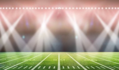 Stadyumun ışık ve parlaklıktaki görüntüsü