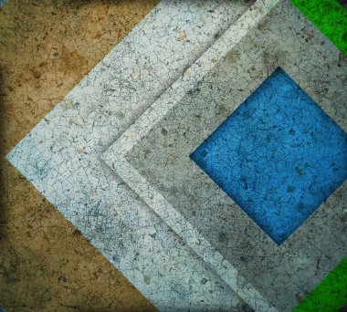 Geometrik grunge soyut arkaplan