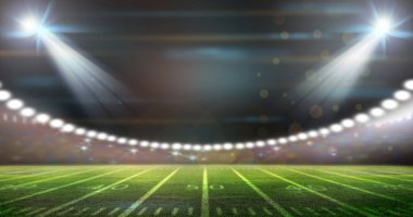 Amerikan Futbol Stadyumu 3D görüntüleme