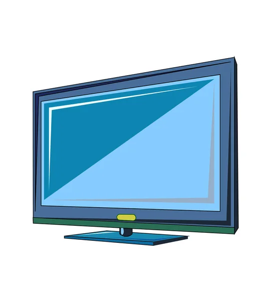 The actual vector illustration of the TV — Stock Vector