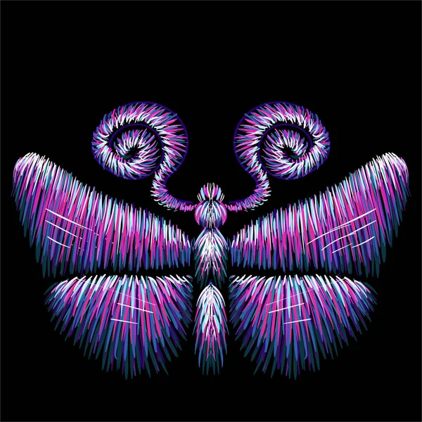 Векторний Логотип Метелик Татуювання Або Дизайну Футболок Або Одягу — стоковий вектор