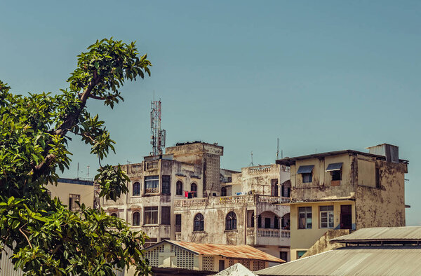 Old town in Mombasa, Kenya