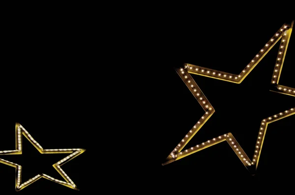 Dos Estrellas Eléctricas Brillantes — Foto de Stock