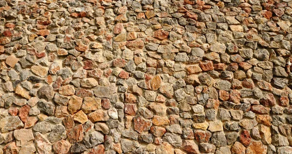 Texture of stone wall panorama — Stock Photo, Image