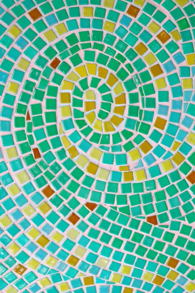 Изображение зеленого и голубого цветов мозаики — стоковое фото