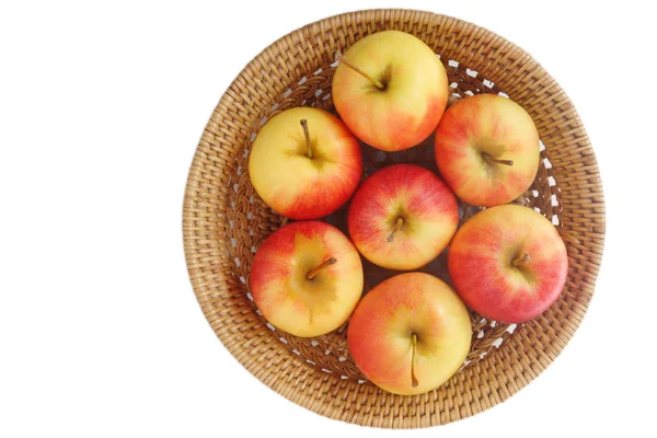 Top view of small gala apple — Stock Photo, Image