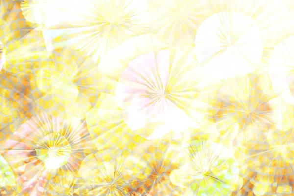 Weiche goldene Lichter auf Pastellfarben mit Mosaikkunst strukturiert ab — Stockfoto
