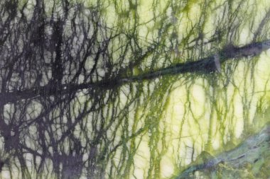 Yeşil mineral taş dokulu 