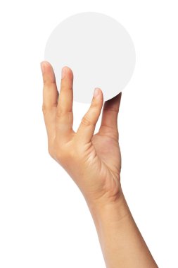 Madde izole kırpma yoluyla dişinin holding Küre