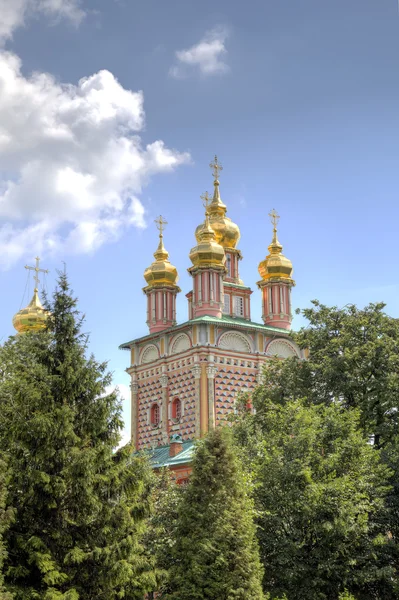 Brama Kościoła Świętego Jana Chrzciciela. Świętej Trójcy St. Sergiusz Ławra. Siergijew Posad, Rosja. — Zdjęcie stockowe