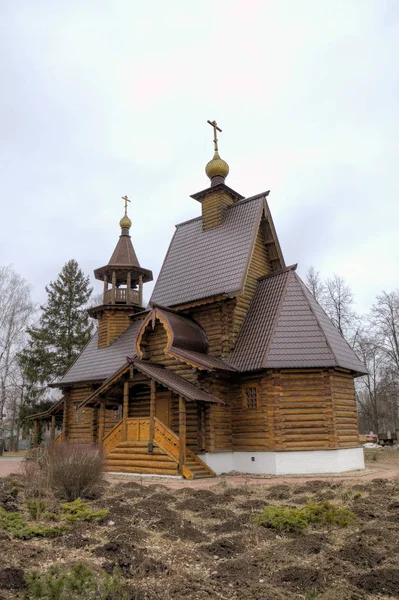 Saint Миколаївський Храм. Звенигород, Росія. — стокове фото