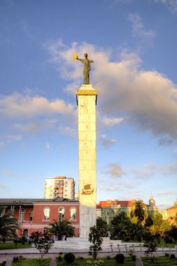 Medea heykeli. Avrupa'nın Meydanı. Batum. Gürcistan.