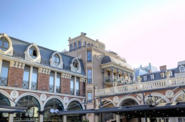 Binalar Piazza Meydanı'nda. Batum. Gürcistan.