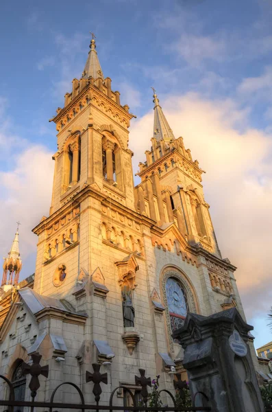 Catedral de la Natividad de la Santísima Virgen María (Batumi Madre de Dios). Batumi. Georgia . — Foto de Stock