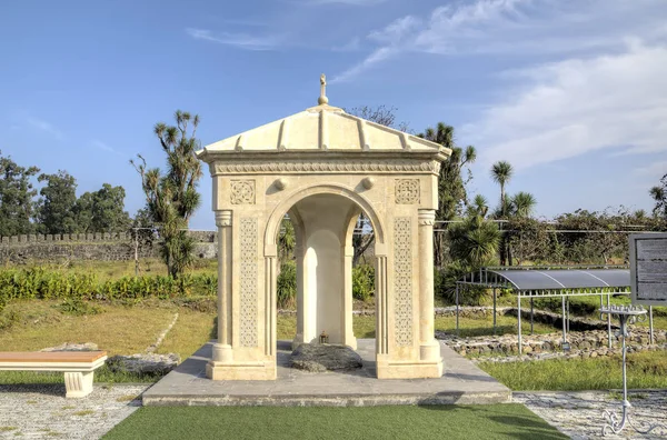 Havari Matthia Şapeli. Gonio Apsaros Kalesi. Sarpi. Acara. Gürcistan — Stok fotoğraf