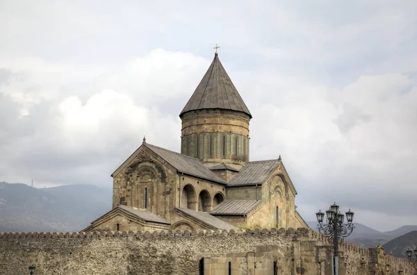 Svetitskhoveli 大教堂。姆茨赫塔。格鲁吉亚. — 图库照片