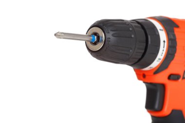 beyaz zemin üzerine kırmızı tornavida