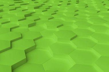 Arka plan kireç tek renkli altıgen fayans