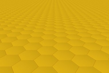 Sarı siyah beyaz altıgen fayans arka plan