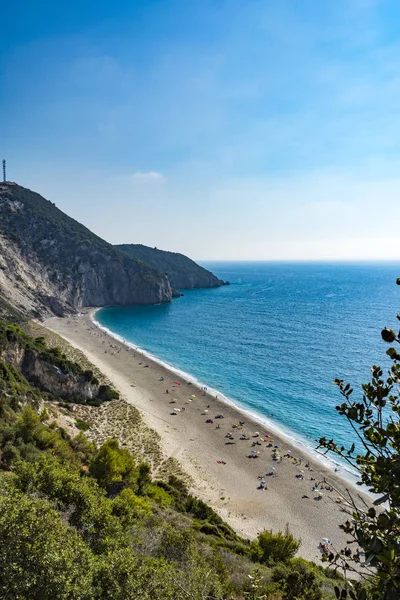 Mylos beach in lefkada, Greece — Stock Photo, Image