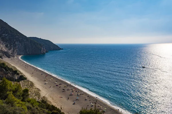 Mylos beach lefkada, Yunanistan — Stok fotoğraf