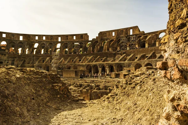 Interior del Coliseo, Roma —  Fotos de Stock