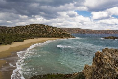 Vai Beach, Crete, Yunanistan