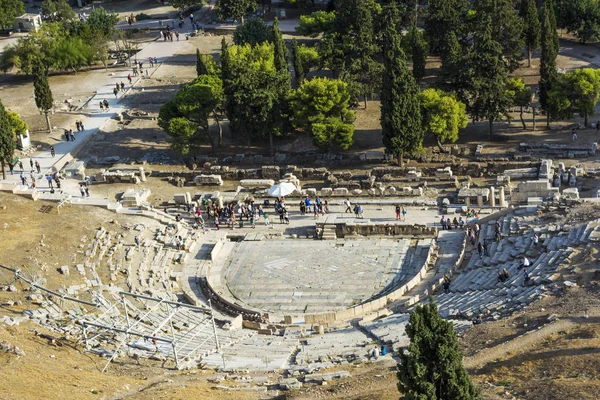 Dionysos teatern i Aten, Grekland — Stockfoto