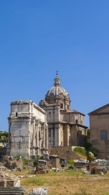 Arch Septimius Severus Roma Forumu, Roma