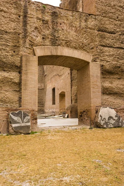 Caracalla hamamları - Terme di Caracalla kalıntıları — Stok fotoğraf