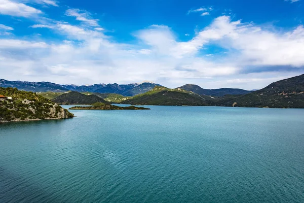 Lake Kremasta, Evrytania region, Greece — Stock Photo, Image