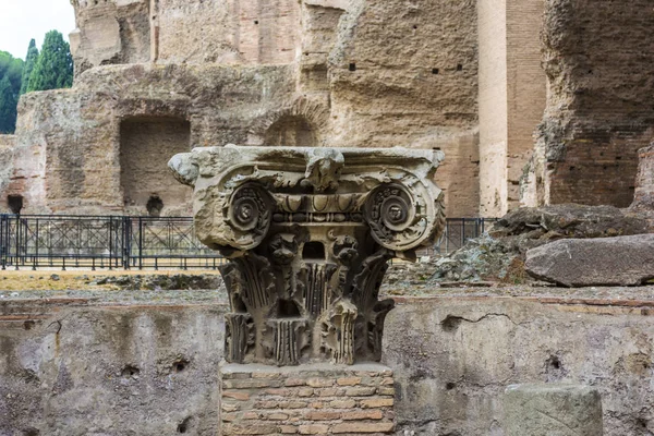 Ruínas dos Banhos de Caracalla - Terme di Caracalla — Fotografia de Stock