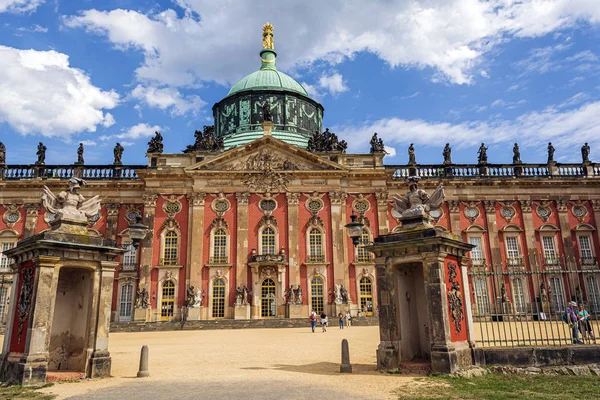 Nouveau palais dans le parc Sanssouci, Potsdam, Allemagne — Photo