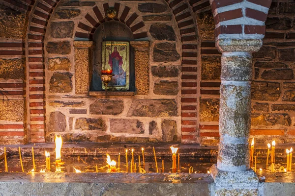 Santo Mosteiro Patriarcal São Dionísio Olimpo Mosteiro Mais Importante Prefeitura — Fotografia de Stock