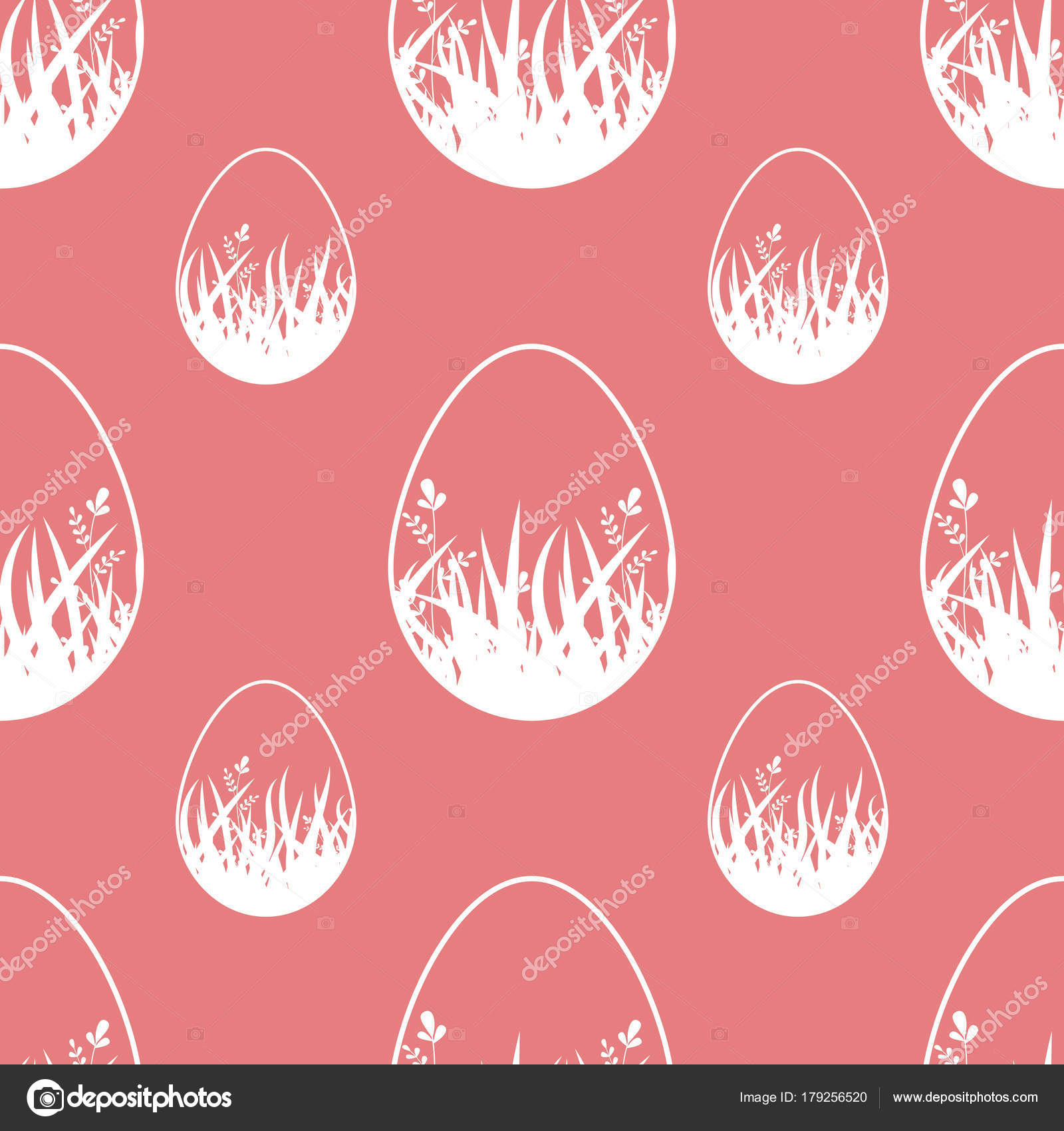 Colorful Seamless Pattern Of Easter Eggs On A Red Background Simple Flat Vector Illustration For The Design Paper Wallpaper Fabric Wrapping Colorful Seamless Pattern Of Easter Eggs On A Red Background Simple Flat Vector Illustration For The Design Paper Wallpaper Fabric Wrapping