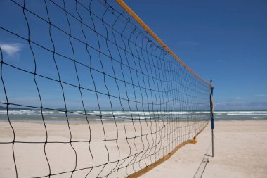 plaj voleybolu net