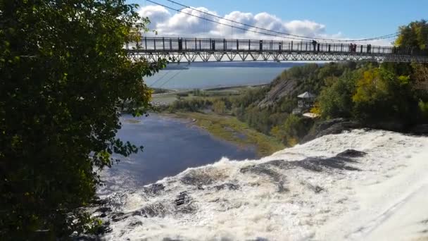 Cascade de Montmorency à Québec — Video