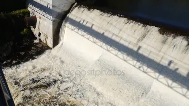 Montmorency Falls en Quebec . — Vídeos de Stock